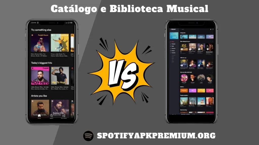 Spotify Vs Deezer Music Library